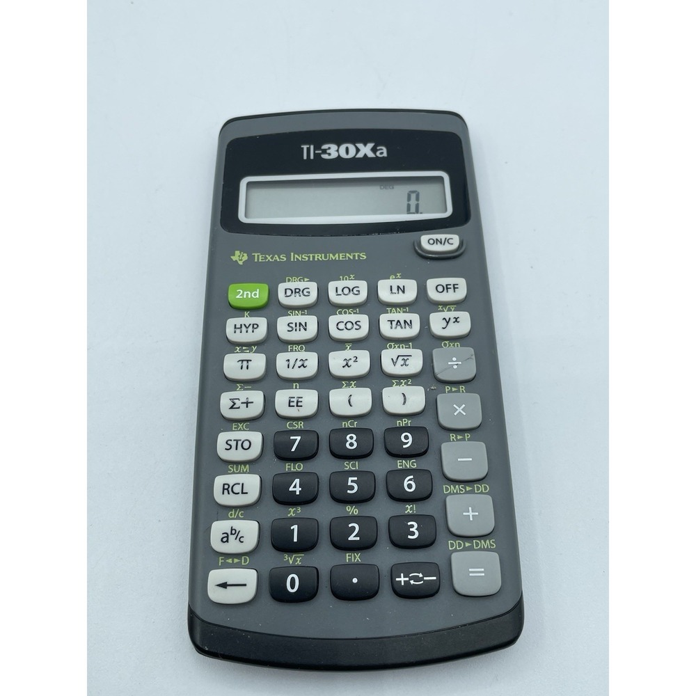 Texas Instruments TI-30Xa Solar Scientific Calculator Tested Working - Picture 2 of 6